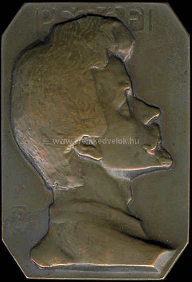 1905 Beck . Flp: Petfi Sndor bronz rem
