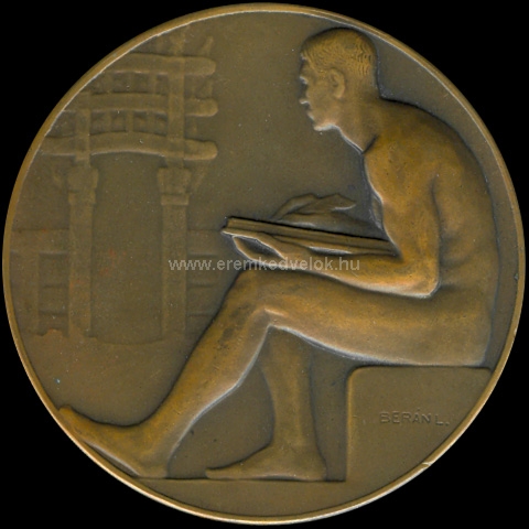 1909 Bern Lajos: Krsi Csoma Sndor vert bronz rem
