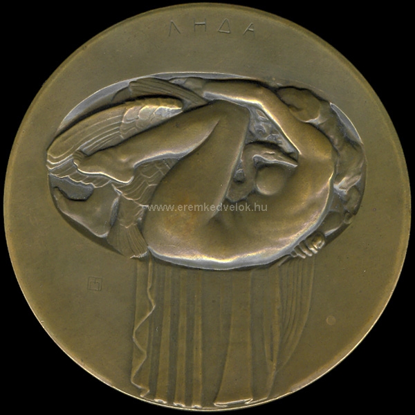 1910 Moiret: dn Lda bronz plakett