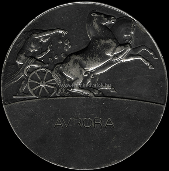 1913 Remnyi Jzsef: Aurora ezst plakett