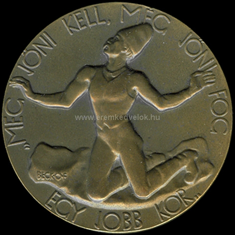 1921 Beck . Flp: Mg jni kell bronz rem