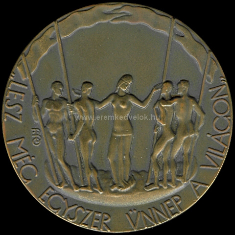 1921 Beck . Flp: Mg jni kell bronz rem