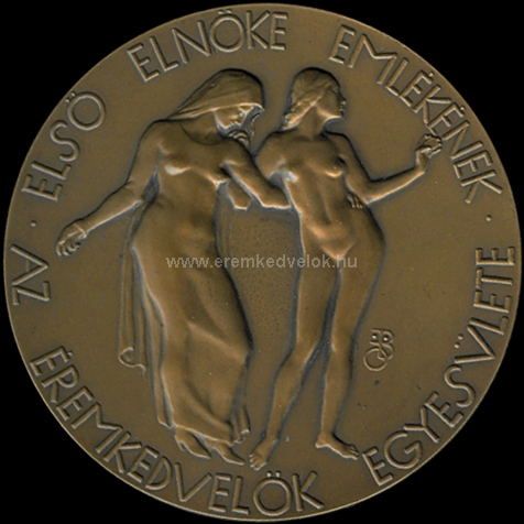 1923/1925 Telcs Ede - Beck . Flp: gr. Teleki Sndor bronz rem