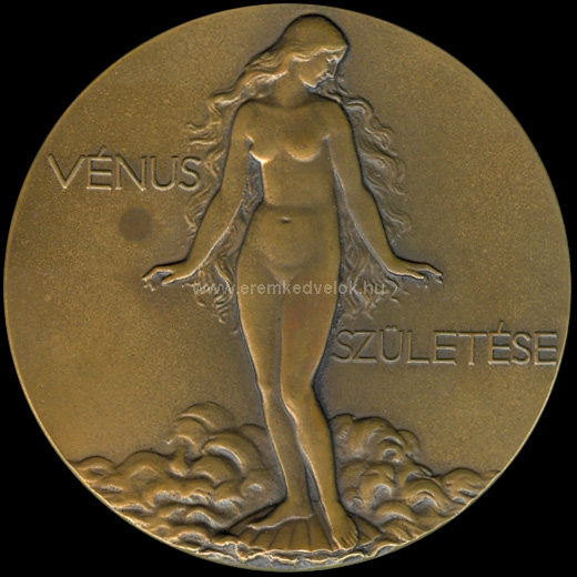1927 Remnyi Jzsef: Venus szletse / Danaidk bronz rem